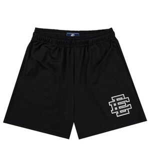 Black Logo Men's Shorts